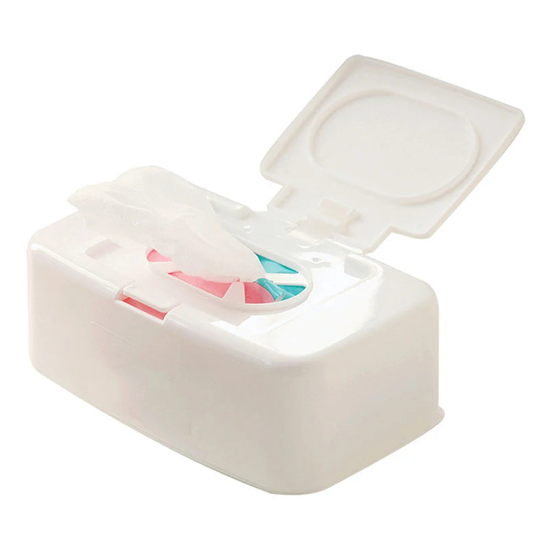 Dispenser Porta Salviette Umidificate per Cambio Pannolino – Contenitore con Coperchio