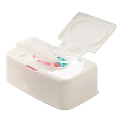 Dispenser Porta Salviette Umidificate per Cambio Pannolino – Contenitore con Coperchio