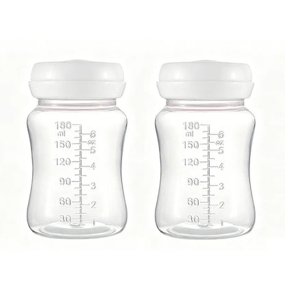 Contenitore Graduato per Conservazione Latte Materno 180 ml – Singolo o Set 2 Pezzi