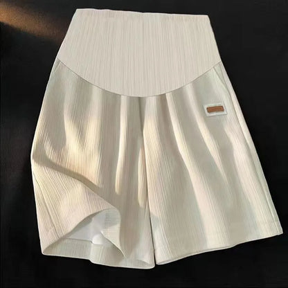 Bermuda Premaman – Pantaloncini Morbidi con Fascia Alta Elastica per Gravidanza