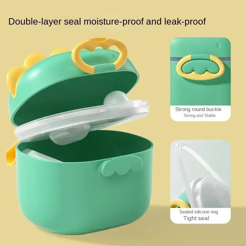 Contenitore Portatile per Latte in Polvere con Misurino – Dosatore da 400/800 ml