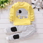 Pigiama Bambino 2 Pezzi 100% Cotone – Maglia a Manica Lunga e Pantaloni