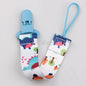Catenella Portaciuccio in Tessuto con Clip – Fantasie Colorate
