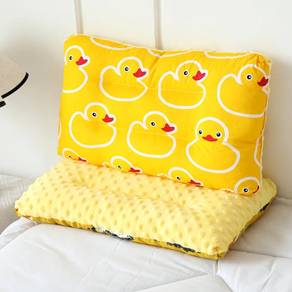Cuscino Reversibile per Lettino Bambini – Fantasie Colorate e Retro Morbido in Rilievo