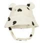 Cappello da Sole Neonato con Orecchie da Coniglietto in Cotone – Cappellino Estivo Regolabile 0-12 Mesi