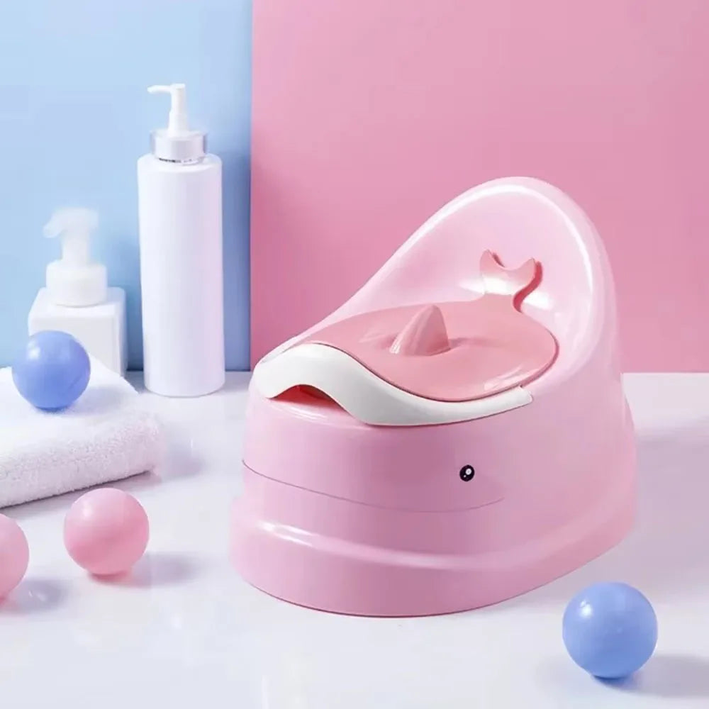 Vasino per Bambini con Coperchio e Vaschetta Estraibile, Antiscivolo, Toilette da Allenamento per lo Spannolinamento