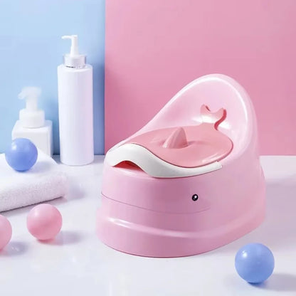 Vasino per Bambini con Coperchio e Vaschetta Estraibile, Antiscivolo, Toilette da Allenamento per lo Spannolinamento