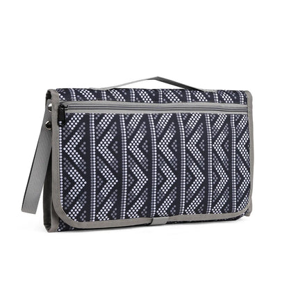 Fasciatoio Portatile Pieghevole con Tasche Porta Pannolini - Tappetino per Cambio Pannolino