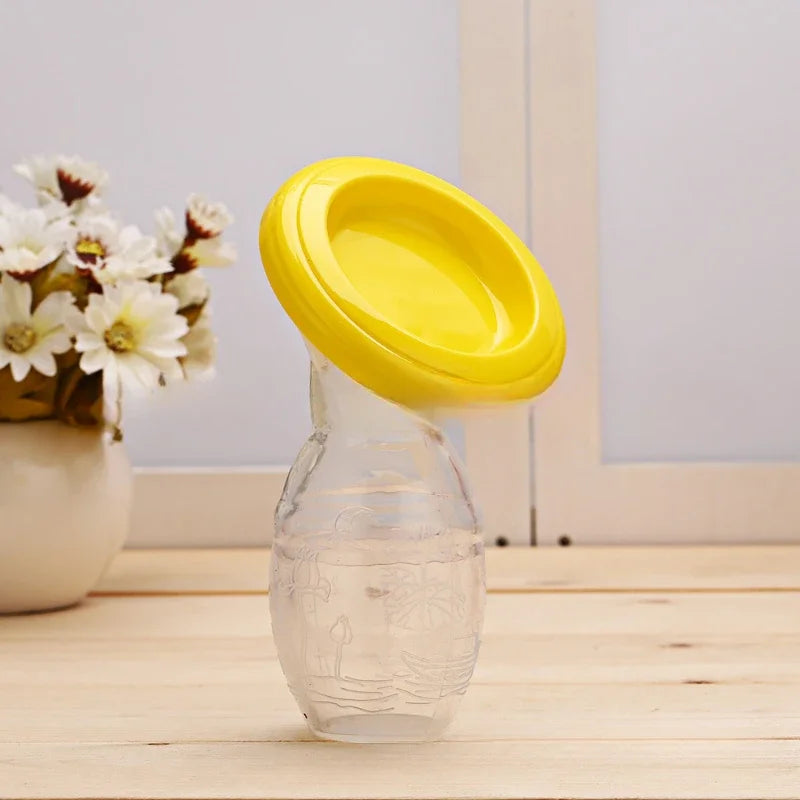 Tiralatte Manuale in Silicone BPA Free con Raccoglitore Salvagoccia