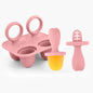 Stampi per Mini Ghiaccioli Bambini in Silicone – Set Riutilizzabile con Manici per Frutta, Yogurt e Latte Materno