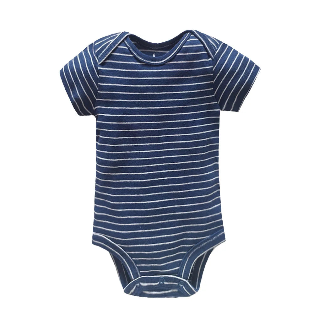 Body Neonato a Manica Corta 100% Cotone – Fantasie Assortite