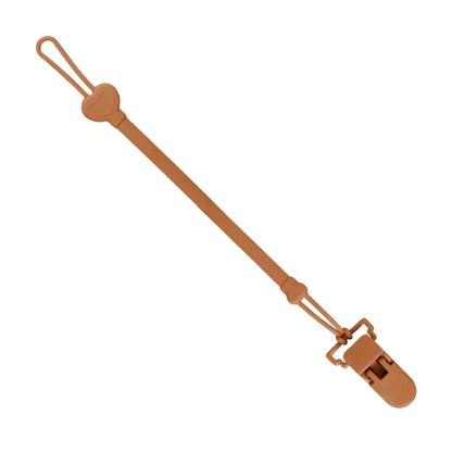 Laccetto Porta Ciuccio in Silicone con Clip – Catenella Anticaduta per Ciuccio e Massaggiagengive 22 cm