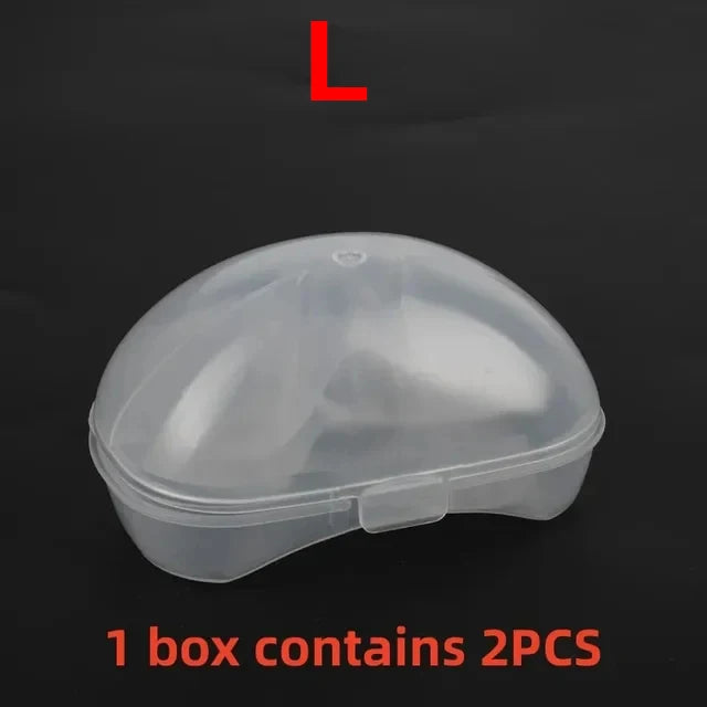 Paracapezzoli in Silicone per Allattamento – Set 2 Pezzi con Custodia