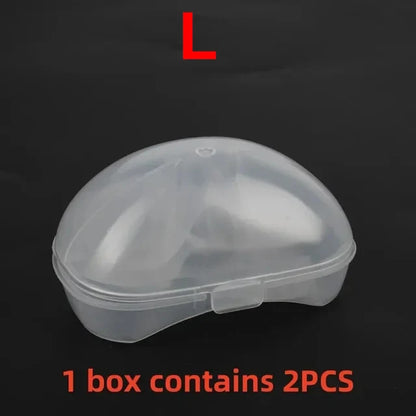 Paracapezzoli in Silicone per Allattamento – Set 2 Pezzi con Custodia