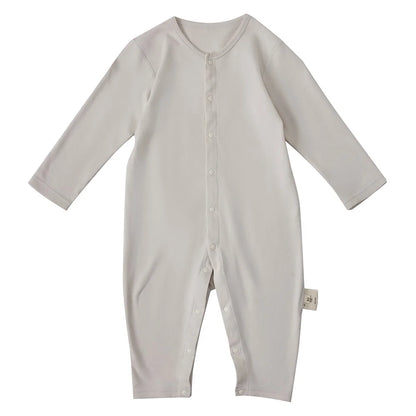 Pigiama Neonato 100% Cotone – Tutina Manica Lunga con Muffole Integrate e Bottoni Automatici