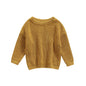 Maglione in Maglia per Bambini e Neonati in Cotone – Pullover a Maniche Lunghe Unisex per Autunno e Inverno