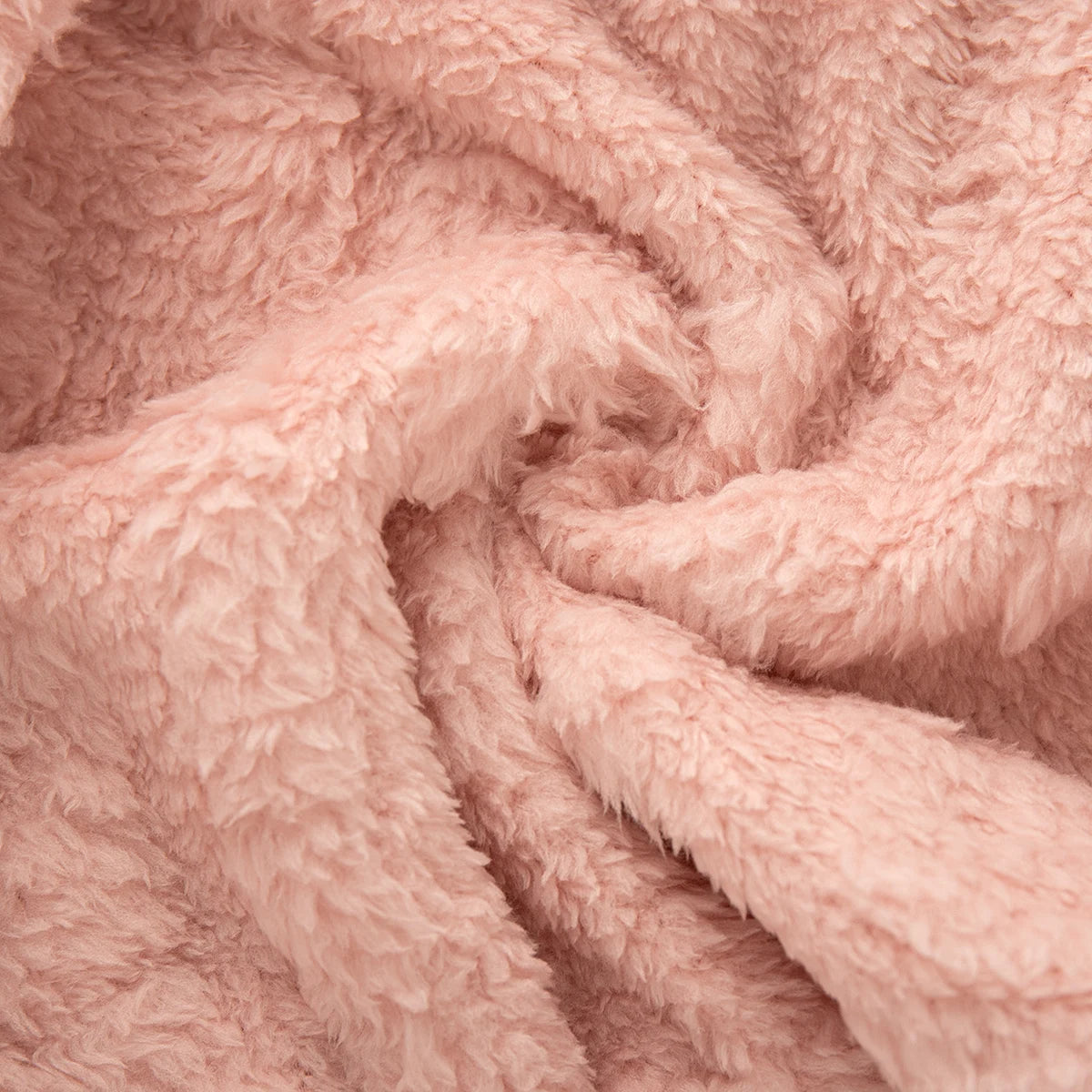 Giacca Invernale in Peluche per Neonata e Bambina – Cappotto in Pile con Zip e Cuoricini in Rilievo