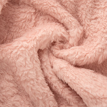 Giacca Invernale in Peluche per Neonata e Bambina – Cappotto in Pile con Zip e Cuoricini in Rilievo