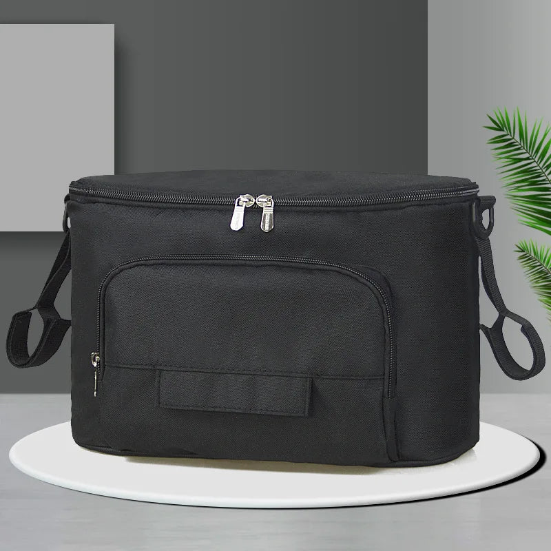 Organizer per Passeggino Multifunzione – Borsa Portaoggetti con Porta Biberon e Tasca Salviette