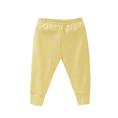 Pantaloni Jogger in Cotone per Neonati e Bambini – Vita Elastica, Morbidi e Comodi (0-24 Mesi)