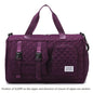 Borsone da Viaggio in Nylon Impermeabile con Scomparti Separati - Borsa Mamma Organizer Multifunzione