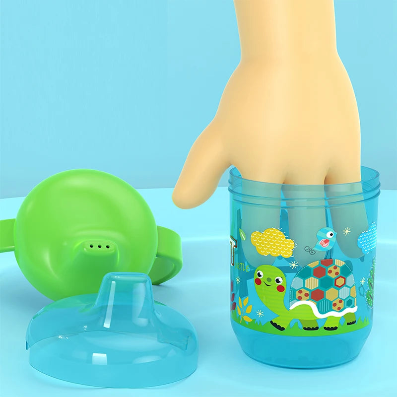 Bicchiere di Apprendimento con Beccuccio e Manici Antiscivolo