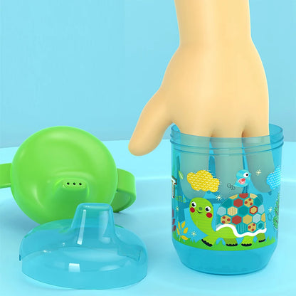 Bicchiere di Apprendimento con Beccuccio e Manici Antiscivolo