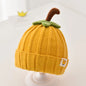 Cappellino Bambino in Maglia a Zucca con Fodera Morbida – 6 Mesi-3 Anni