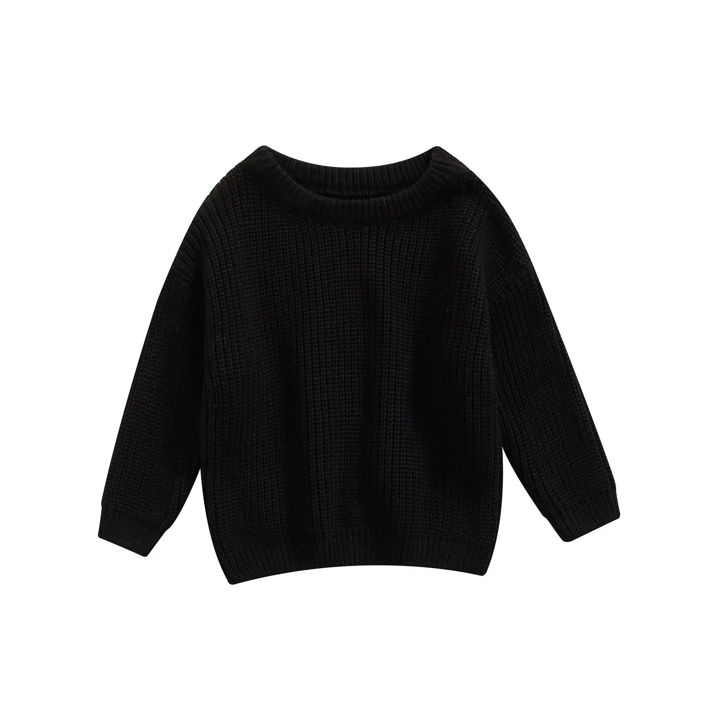 Maglione in Maglia per Bambini e Neonati in Cotone – Pullover a Maniche Lunghe Unisex per Autunno e Inverno