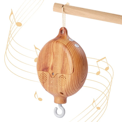 Carillon Musicale per Culla Effetto Legno – 35 Melodie e Rotazione