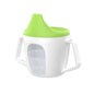 Tazza Primi Sorsi Bambini 200 ml – Bicchiere di Apprendimento con Beccuccio e Doppi Manici