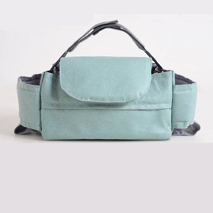 Organizer Passeggino Premium Impermeabile – Borsa Portaoggetti con Portabiberon, Tasche Multiple e Accesso Salviette