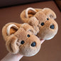Pantofole Invernali Bambini Antiscivolo – Ciabatte Morbide in Peluche con Elastico al Tallone