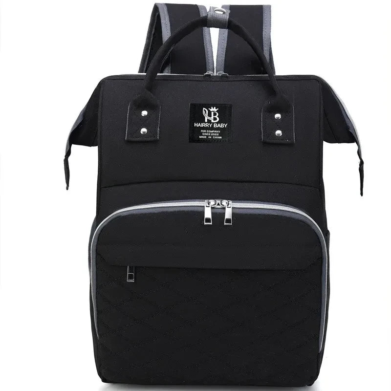 Zaino Fasciatoio Mamma Impermeabile Grande Capacità – Borsa Cambio Neonato con Tasche Termiche Portabiberon e Scomparti Multipli