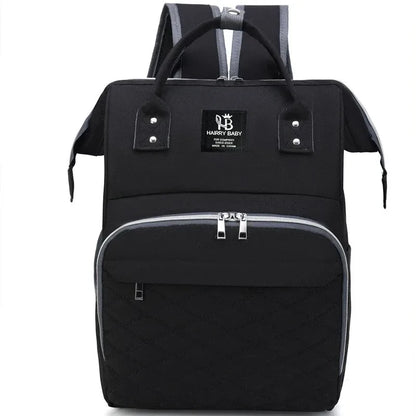 Zaino Fasciatoio Mamma Impermeabile Grande Capacità – Borsa Cambio Neonato con Tasche Termiche Portabiberon e Scomparti Multipli