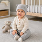 Cappellino Neonato in Cotone con Orecchiette – Berretto Morbido Elasticizzato 0-12 Mesi