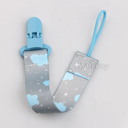 Catenella Portaciuccio in Tessuto con Clip – Fantasie Colorate