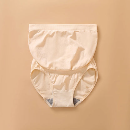 Boxer Premaman a Vita Alta Senza Cuciture – Slip Intimo Gravidanza Elasticizzato con Fascia Addominale