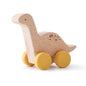 Dinosauri Giocattolo in Legno con Ruote – Gioco Educativo e Creativo per Bambini