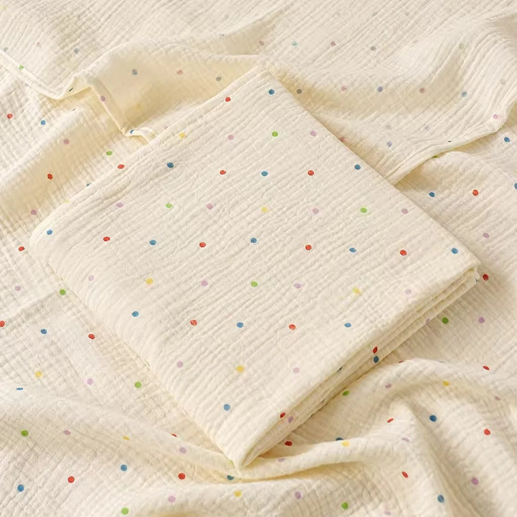 Copertina Neonato in Mussola di Cotone 100×100 cm – Leggera e Traspirante