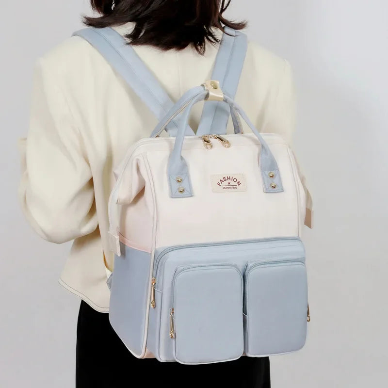 Zaino da Viaggio Mamma e Bambino 20L – Zaino Fasciatoio Multitasche Impermeabile