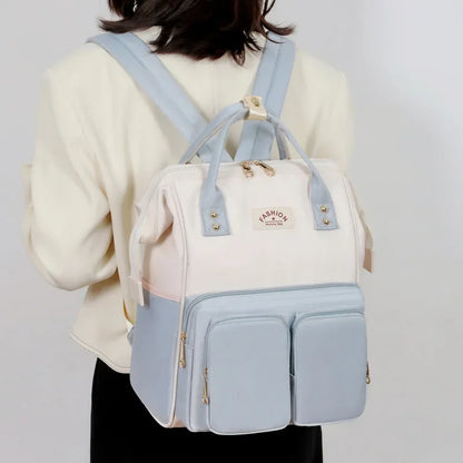 Zaino da Viaggio Mamma e Bambino 20L – Zaino Fasciatoio Multitasche Impermeabile