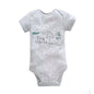 Body Neonato a Manica Corta 100% Cotone – Fantasie Assortite
