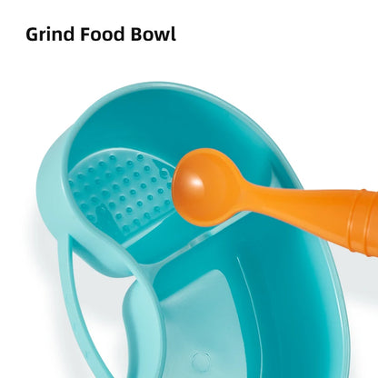 Contenitore Pappa e Svezzamento 300 ml - Lunch Box con 2 Scomparti e Cucchiaino