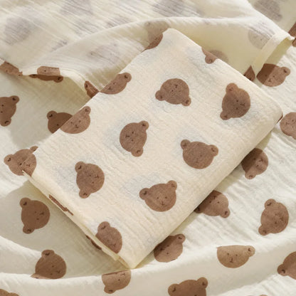 Copertina Neonato in Mussola di Cotone 100×100 cm – Leggera e Traspirante
