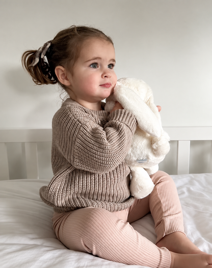 Maglione Bambini in Cotone a Maglia – Pullover Girocollo Invernale Unisex