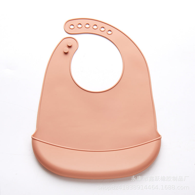 Bavaglino in Silicone per Bambini – Impermeabile, Antimacchia e Morbido per la Pappa