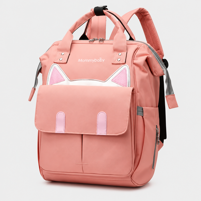 Zaino Mamma Porta Pannolini con Tasche Termiche per Biberon - Borsa con Scomparti Organizer