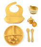 Set Pappa in Silicone per Bambini 8 Pezzi – Ciotola con Ventosa Antiscivolo per Svezzamento