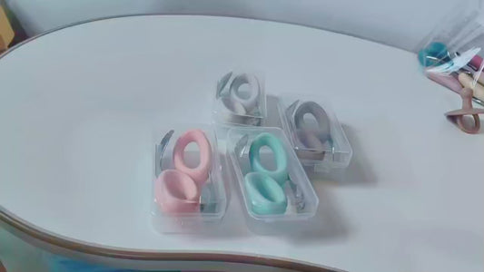 Posate Svezzamento e Apprendimento Bambino – Cucchiaio e Forchetta in Acciaio Inox 316 con Manici Ergonomici Comprimibili